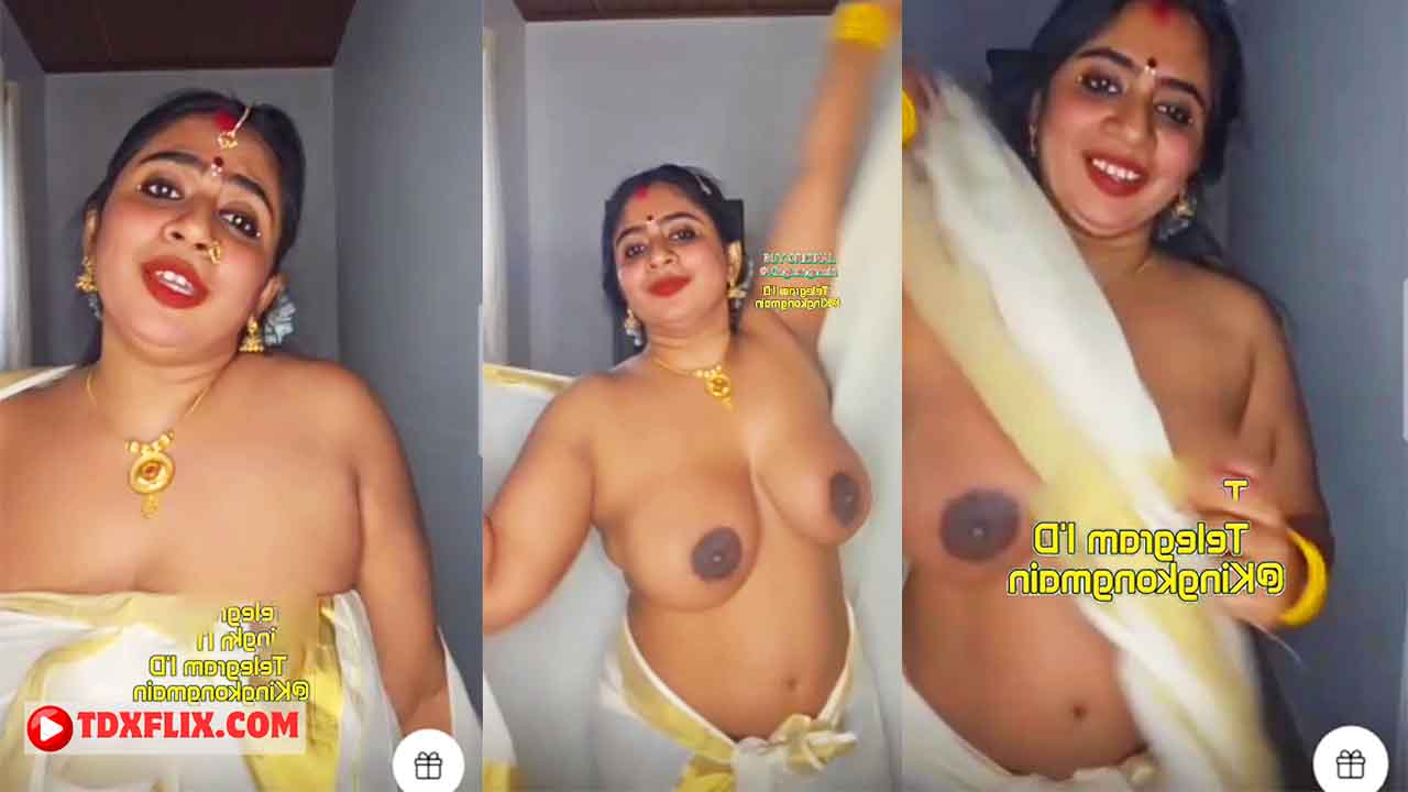 Nila Nambiar Nude Saree Strip Video – P01