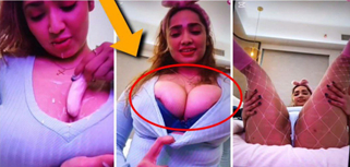 Aditi Mistry Nude Boobs Nipples Suck in Blue Top Hot Live Video